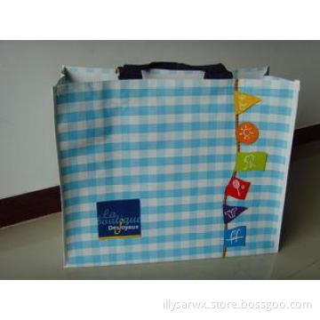 Laminated Supermarket Non Woven Shopping Bag , Eco-Friendly